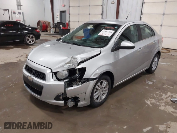 2014 Chevrolet Sonic LT with VIN 1G1JC5SG8E4107664, listed as a IAAI auction lot 41614306 with 128,946 mi miles and . Bid and sale history available at DreamBid. Image 17.