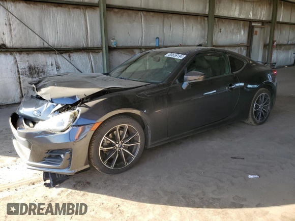 2018 Subaru BRZ Limited with VIN JF1ZCAC10J8603323, listed as a Copart auction lot 83656194 with 50,848 mi miles and Salvage Title. Bid and sale history available at carsss.com. Image 1.