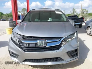 2020 Honda Odyssey EX-L with VIN 5FNRL6H72LB055672, listed as a IAAI auction lot 41586663 with 47,037 mi miles and . Bid and sale history available at carsss.com. Image 12.