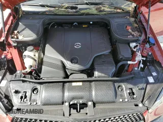 2025 Mercedes-Benz GLE 450 with VIN 4JGFB5KB1SB336260, listed as a Copart auction lot 48842765 with 11 mi miles and Salvage title. Bid and sale history available at DreamBid. Image 12.