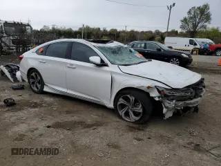 2018 Honda Accord EX with VIN 1HGCV1F43JA226044, listed as a Copart auction lot 52673575 with Not Provided miles and Clean Title. Bid and sale history available at DreamBid. Image 4.