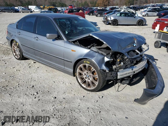 2004 BMW 3 Series 330i with VIN WBAEV53484KM07672, listed as a Copart auction lot 83560464 with 68,514 mi miles and Salvage Title. Bid and sale history available at carsss.com. Image 4.