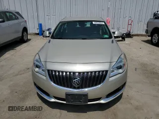 2014 Buick Regal Premium I with VIN 2G4GP5EX3E9322525, listed as a Copart auction lot 60653634 with 106,349 mi miles and Salvage Title. Bid and sale history available at DreamBid. Image 5.