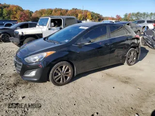 2016 Hyundai Elantra GT with VIN KMHD35LH5GU263767, listed as a Copart auction lot 76123314 with 167,818 mi miles and Salvage Title. Bid and sale history available at carsss.com. Image 1.