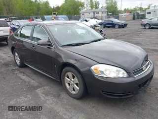 2009 Chevrolet Impala LT with VIN 2G1WT57K191104822, listed as a IAAI auction lot 42145648 with 176,184 mi miles and . Bid and sale history available at DreamBid. Image 1.