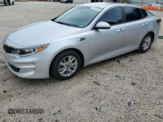 2017 Kia Optima LX with VIN KNAGT4L35H5179120, listed as a Copart auction lot 59187865 with 112,791 mi miles and Salvage title. Bid and sale history available at DreamBid. Image 1.