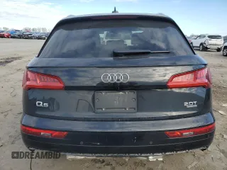 2018 Audi Q5 Premium Plus with VIN WA1BNAFYXJ2166359, listed as a Copart auction lot 82989284 with 94,283 mi miles and Salvage Title. Bid and sale history available at carsss.com. Image 6.