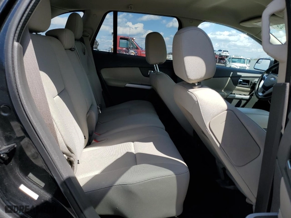 2014 Ford Edge SE with VIN 2FMDK3GCXEBA16298, listed as a Copart auction lot 52454645 with 100,235 mi miles and Salvage Title. Bid and sale history available at carsss.com. Image 11.