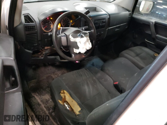 2010 Nissan Titan with VIN 1N6BA0CJ1AN310380, listed as a Copart auction lot 42785105 with 111,663 mi miles and Salvage title. Bid and sale history available at DreamBid. Image 8.