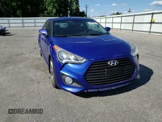 2013 Hyundai Veloster Turbo z VIN KMHTC6AE5DU178613, wystawiony jako Copart lot #58416925 z przebiegiem 173 650 mil mil oraz Szkoda całkowita • Salvage title. Historia ofert i sprzedaży dostępna na DreamBid. Obrazek 13.