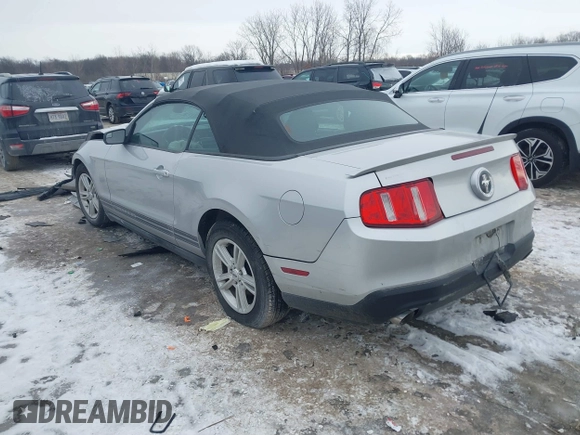 2012 Ford Mustang V6 with VIN 1ZVBP8EM3C5254613, listed as a IAAI auction lot 41387962 with 69,131 mi miles and . Bid and sale history available at DreamBid. Image 3.