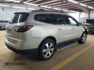 2014 Chevrolet Traverse LTZ with VIN 1GNKRJKD5EJ218402, listed as a Copart auction lot 89188355 with 161,969 mi miles and Salvage Title. Bid and sale history available at DreamBid. Image 3.