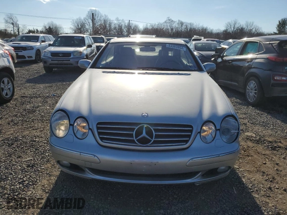 2001 Mercedes-Benz CL 500/600 z VIN WDBPJ75J91A018531, wystawiony jako Copart lot #83303954 z przebiegiem 23 660 mil mil oraz Szkoda całkowita • Salvage title. Historia ofert i sprzedaży dostępna na DreamBid. Obrazek 5.