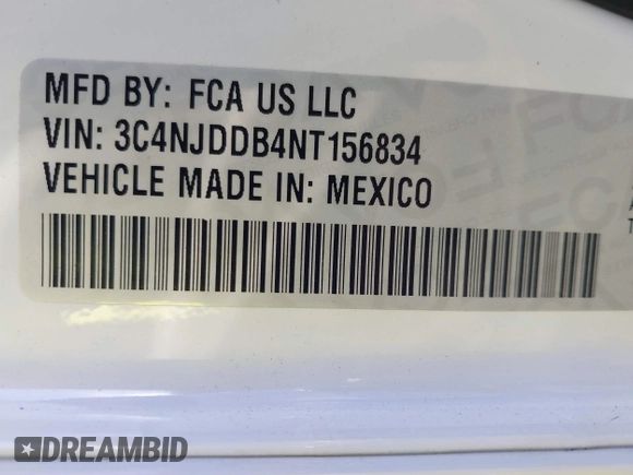 2022 Jeep Compass Trailhawk с VIN 3C4NJDDB4NT156834, выставлен на аукционе IAAI как лот 41113197 с пробегом 28 974 миль миль и . История ставок и продаж доступна на DreamBid. Изображение 9.