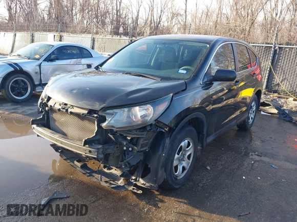 2013 Honda CR-V LX with VIN 5J6RM3H35DL041301, listed as a IAAI auction lot 41644481 with 75,439 mi miles. Bid and sale history available at carsss.com. Image 2.
