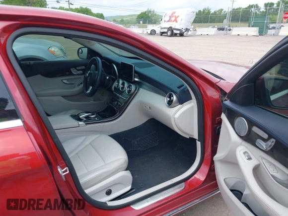 2016 Mercedes-Benz C 300 Luxury with VIN 55SWF4KB4GU147771, listed as a IAAI auction lot 42177724 with 63,107 mi miles and . Bid and sale history available at carsss.com. Image 5.