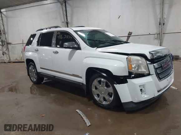 2011 GMC Terrain SLT-2 with VIN 2CTFLXE58B6246386, listed as a IAAI auction lot 41631834 with 174,802 mi miles. Bid and sale history available at carsss.com. Image 1.