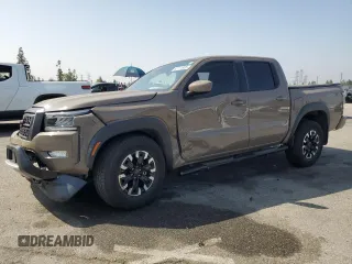 2022 Nissan Frontier SV with VIN 1N6ED1EJ7NN616562, listed as a Copart auction lot 62711855 with 19,579 mi miles and Salvage title. Bid and sale history available at DreamBid. Image 1.