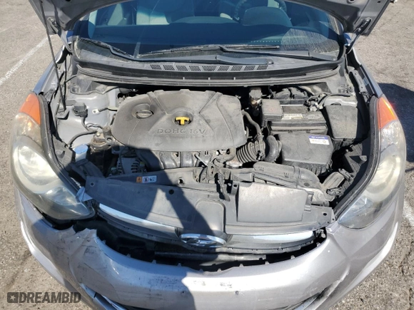 2013 Hyundai Elantra GLS PZEV with VIN KMHDH4AE9DU939427, listed as a Copart auction lot 69916994 with 92,235 mi miles and Salvage Title. Bid and sale history available at carsss.com. Image 12.