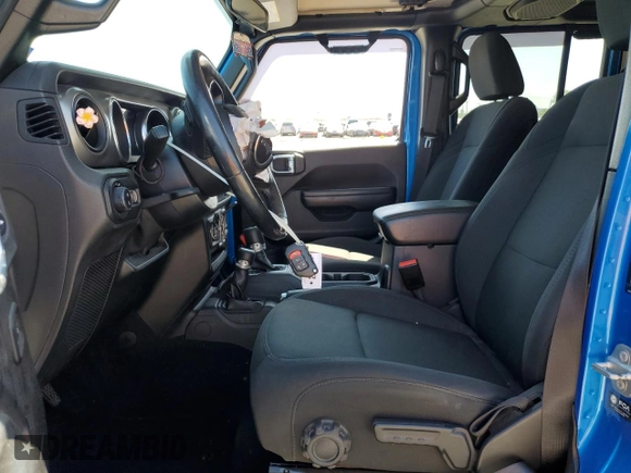 2021 Jeep Gladiator Sport S z VIN 1C6HJTAG0ML560089, wystawiony jako Copart lot #52817405 z przebiegiem 100 595 mil mil oraz Szkoda całkowita • Salvage title. Historia ofert i sprzedaży dostępna na DreamBid. Obrazek 7.