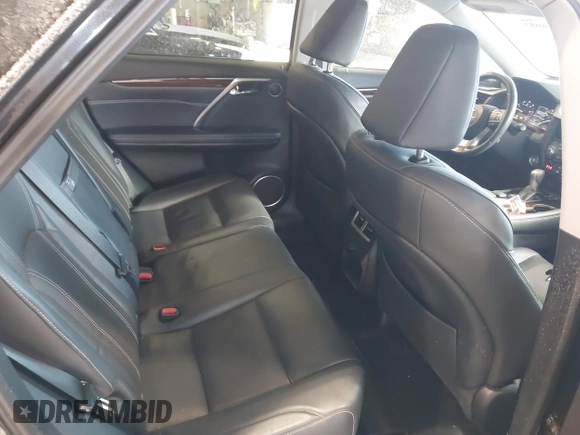 2017 Lexus RX with VIN 2T2BZMCA0HC089740, listed as a IAAI auction lot 41356053 with 65,196 mi miles. Bid and sale history available at carsss.com. Image 8.