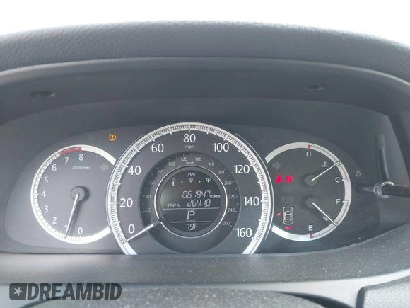 2013 Honda Accord EX with VIN 1HGCR2F77DA203049, listed as a IAAI auction lot 41905433 with 61,847 mi miles and . Bid and sale history available at DreamBid. Image 7.