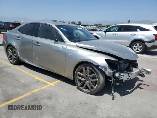 2019 Lexus IS 300 with VIN JTHBA1D21K5088150, listed as a Copart auction lot 58271165 with Not provided miles and Salvage title. Bid and sale history available at DreamBid. Image 4.