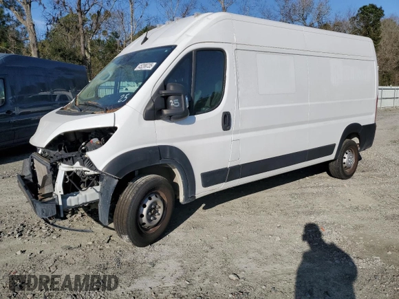 2023 Ram ProMaster Cargo with VIN 3C6LRVDG4PE545506, listed as a Copart auction lot 45299735 with 16,783 mi miles and Salvage Title. Bid and sale history available at carsss.com. Image 1.
