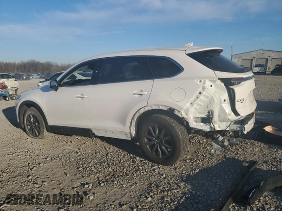 2023 Mazda CX-9 Touring with VIN JM3TCBCY3P0657068, listed as a Copart auction lot 47177395 with 21,869 mi miles and Salvage title. Bid and sale history available at DreamBid. Image 2.