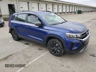 2024 Volkswagen Taos S с VIN 3VV5X7B20RM000262, выставлен на аукционе Copart как лот 52912995 с пробегом 40 116 миль миль и Списание • Salvage title. История ставок и продаж доступна на DreamBid. Изображение 4.