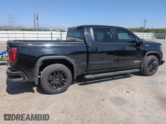 2021 GMC Sierra 1500 Elevation z VIN 1GTU9CET0MZ419219, wystawiony jako Copart lot #57103975 z przebiegiem 49 637 mil mil oraz Szkoda całkowita • Salvage title. Historia ofert i sprzedaży dostępna na DreamBid. Obrazek 3.