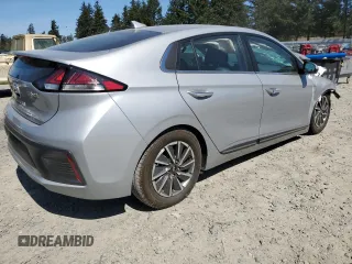 2020 Hyundai Ioniq Limited z VIN KMHC85LJ5LU069671, wystawiony jako Copart lot #53666215 z przebiegiem 25 383 mil mil oraz Szkoda całkowita • Salvage title. Historia ofert i sprzedaży dostępna na DreamBid. Obrazek 3.