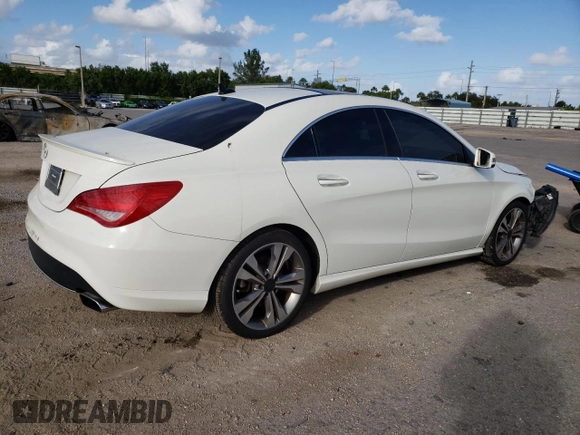 2015 Mercedes-Benz CLA 250 with VIN WDDSJ4EB6FN165995, listed as a Copart auction lot 74178243 with 92,948 mi miles and . Bid and sale history available at DreamBid. Image 3.
