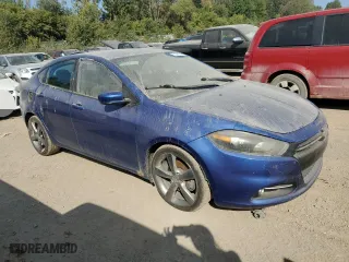 2013 Dodge Dart GT with VIN 1C3CDFCB3DD340862, listed as a Copart auction lot 71541744 with 123,443 mi miles and Clean Title. Bid and sale history available at carsss.com. Image 4.