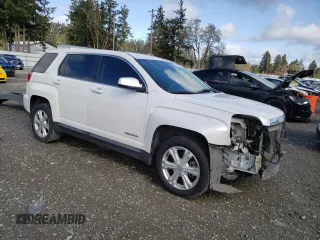 2017 GMC Terrain SLE with VIN 2GKALMEKXH6347601, listed as a Copart auction lot 52768725 with 83,358 mi miles and Salvage Title. Bid and sale history available at carsss.com. Image 4.