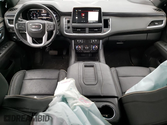 2022 GMC Yukon SLT with VIN 1GKS2BKD3NR110644, listed as a Copart auction lot 42270693 with 23,217 mi miles. Bid and sale history available at carsss.com. Image 8.