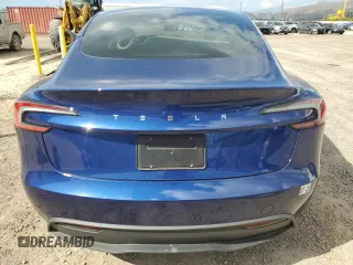 2024 Tesla Model 3 with VIN 5YJ3E1EA4RF798460, listed as a Copart auction lot 88345085 with 3,655 mi miles and Salvage Title. Bid and sale history available at carsss.com. Image 6.
