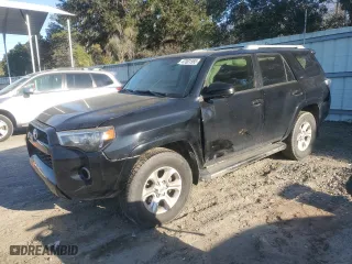 2017 Toyota 4Runner SR5 with VIN JTEZU5JR9H5155212, listed as a Copart auction lot 47001565 with 114,451 mi miles and Salvage Title. Bid and sale history available at carsss.com. Image 1.