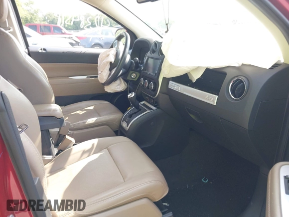 2017 Jeep Compass High Altitude with VIN 1C4NJDEB6HD178195, listed as a IAAI auction lot 42384318 with 51,381 mi miles and . Bid and sale history available at DreamBid. Image 5.