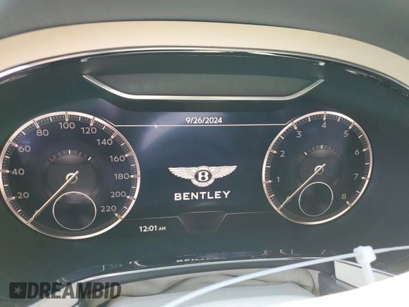 2024 Bentley Continental GT GT V8 with VIN SCBDG4ZG5RC015435, listed as a Copart auction lot 56555925 with Not Provided miles and Salvage Title. Bid and sale history available at DreamBid. Image 9.