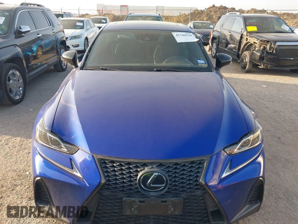 2020 Lexus IS 300 F Sport with VIN JTHGA1D28L5102200, listed as a IAAI auction lot 41780938 with 50,778 mi miles and . Bid and sale history available at DreamBid. Image 12.