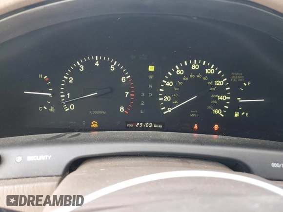 1996 Lexus LS 400 z VIN JT8BH22F8T0048301, wystawiony jako Copart lot #61438155 z przebiegiem 231 691 mil mil oraz Czysty tytuł • Clean title. Historia ofert i sprzedaży dostępna na DreamBid. Obrazek 9.