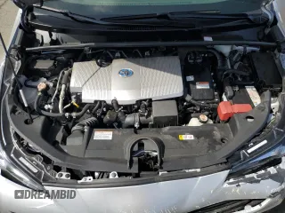 2021 Toyota Prius L Eco with VIN JTDKAMFUXM3130587, listed as a Copart auction lot 53167245 with 11,560 mi miles and Salvage title. Bid and sale history available at DreamBid. Image 11.