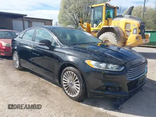 2016 Ford Fusion Titanium with VIN 3FA6P0K92GR284491, listed as a IAAI auction lot 41824323 with 148,016 mi miles. Bid and sale history available at carsss.com. Image 1.