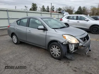 2014 Nissan Versa SV with VIN 3N1CN7AP6EL856922, listed as a Copart auction lot 52895285 with 78,135 mi miles and Salvage Title. Bid and sale history available at carsss.com. Image 4.