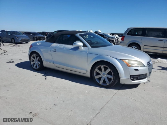 2008 Audi TT 2.0T with VIN TRUMF38J681002149, listed as a Copart auction lot 46524675 with 144,731 mi miles and Salvage Title. Bid and sale history available at carsss.com. Image 4.