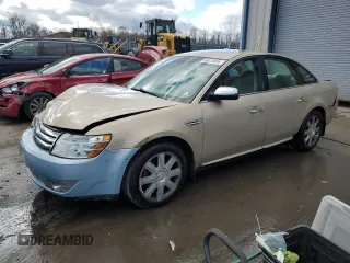 2008 Ford Taurus Limited with VIN 1FAHP25W88G104204, listed as a Copart auction lot 80018854 with 154,399 mi miles and Salvage Title. Bid and sale history available at carsss.com. Image 1.