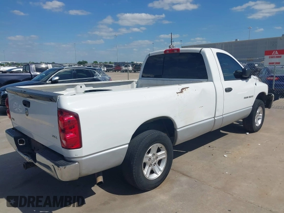 2007 Dodge 1500 SLT with VIN 1D7HA16PX7J579891, listed as a IAAI auction lot 42030399 with 202,781 mi miles and . Bid and sale history available at DreamBid. Image 4.