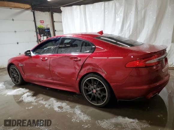 2015 Jaguar XF V6 Portfolio with VIN SAJWJ0FF0F8U72195, listed as a Copart auction lot 84399344 with 115,057 mi miles and Salvage Title. Bid and sale history available at carsss.com. Image 2.