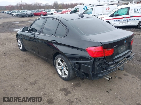 2014 BMW 3 Series 328i xDrive with VIN WBA3B5G52ENS10452, listed as a IAAI auction lot 41940823 with 177,830 mi miles. Bid and sale history available at carsss.com. Image 3.